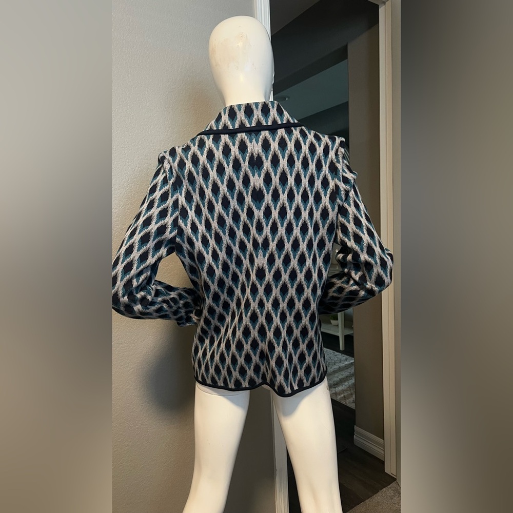 Pendleton Womens Blazer Jacket Ikat-inspired Cott… - image 4